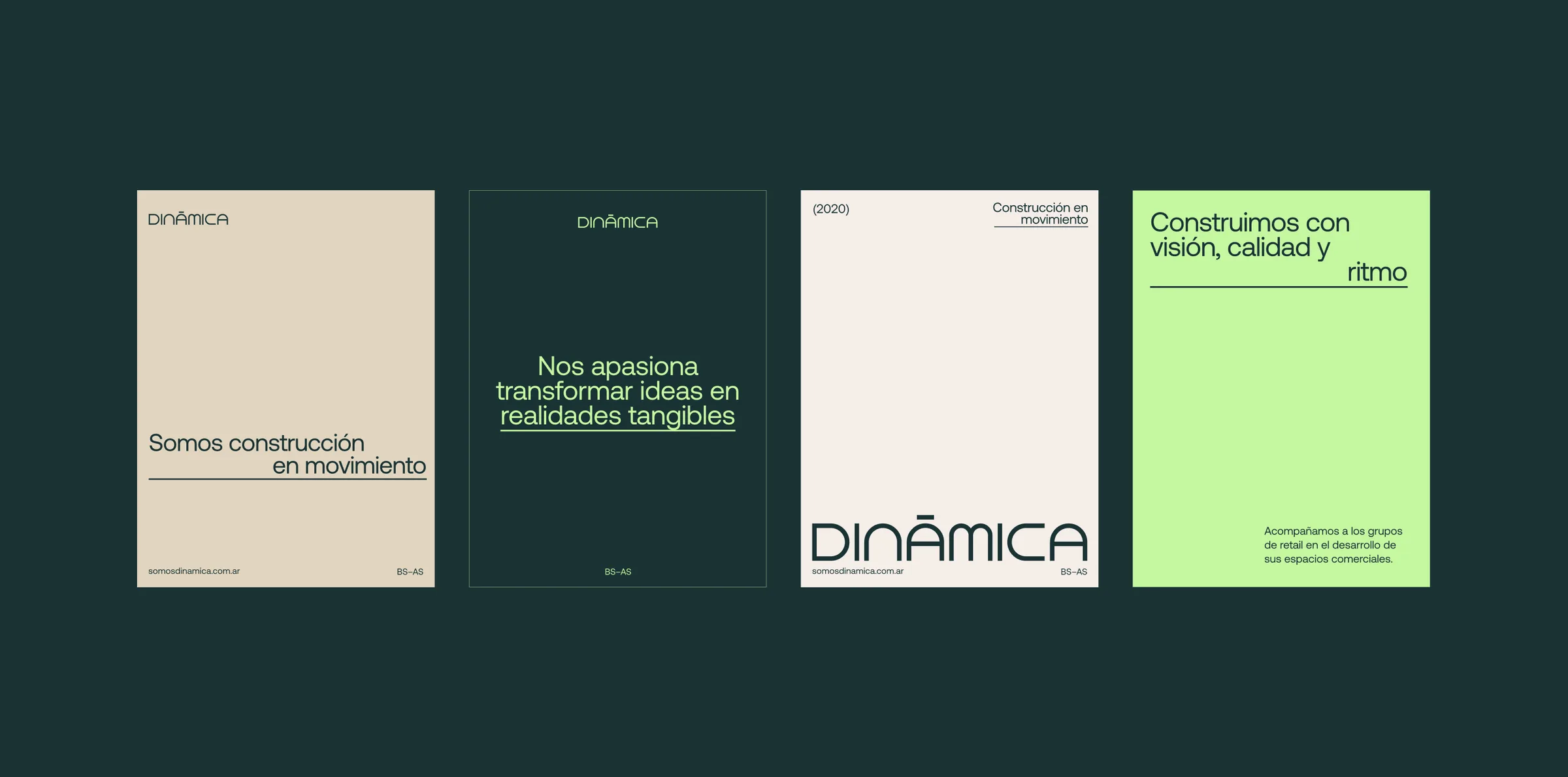 Dinámica typographic layouts