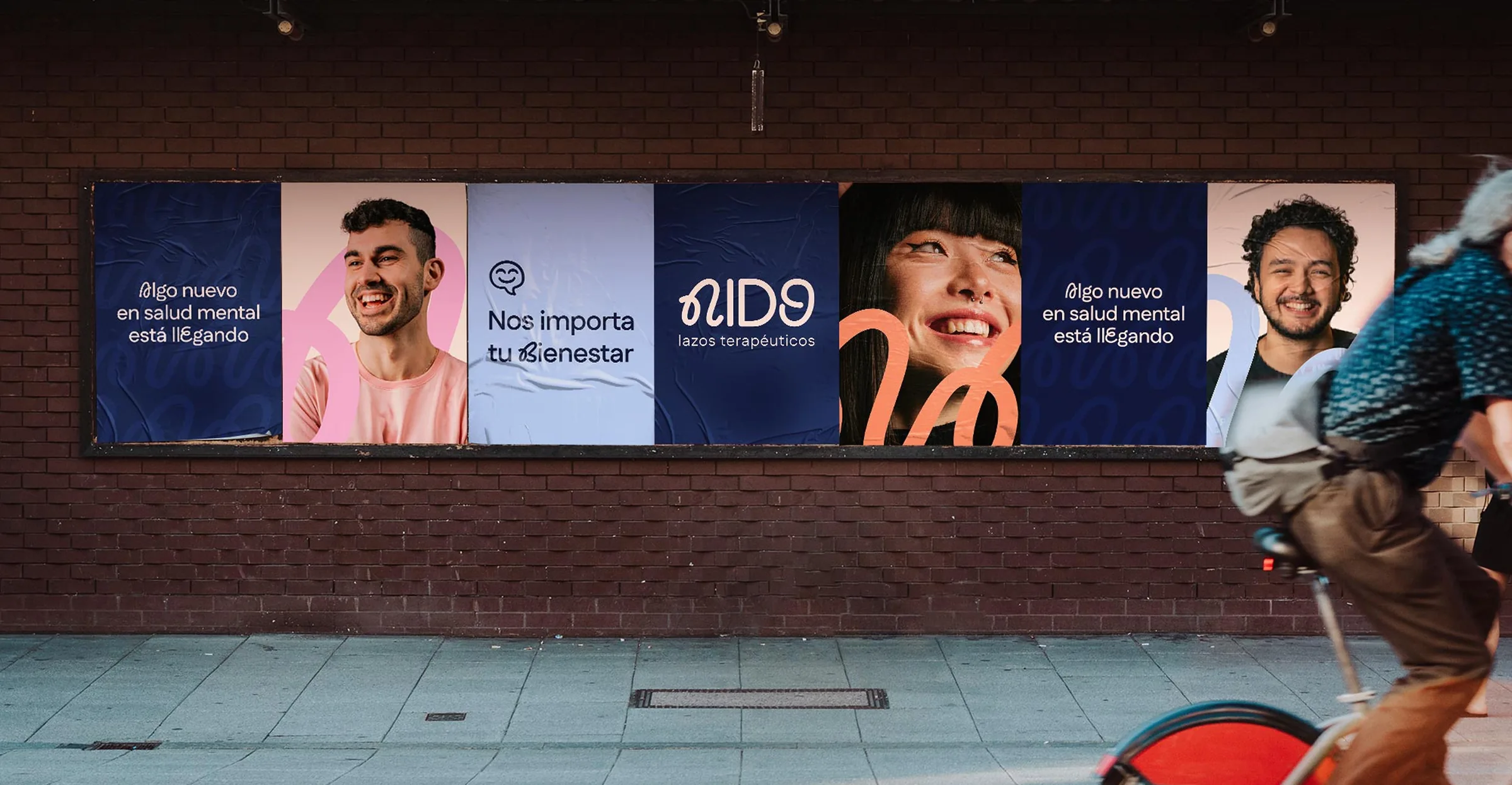 NIDO billboards in a street