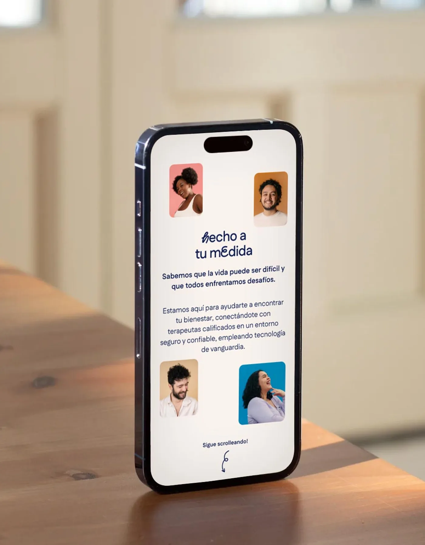 NIDO app on a phone