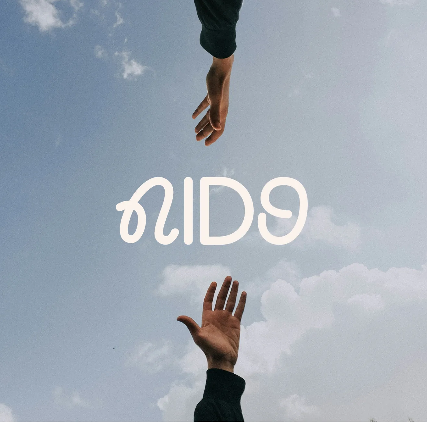 NIDO logo between two hands
