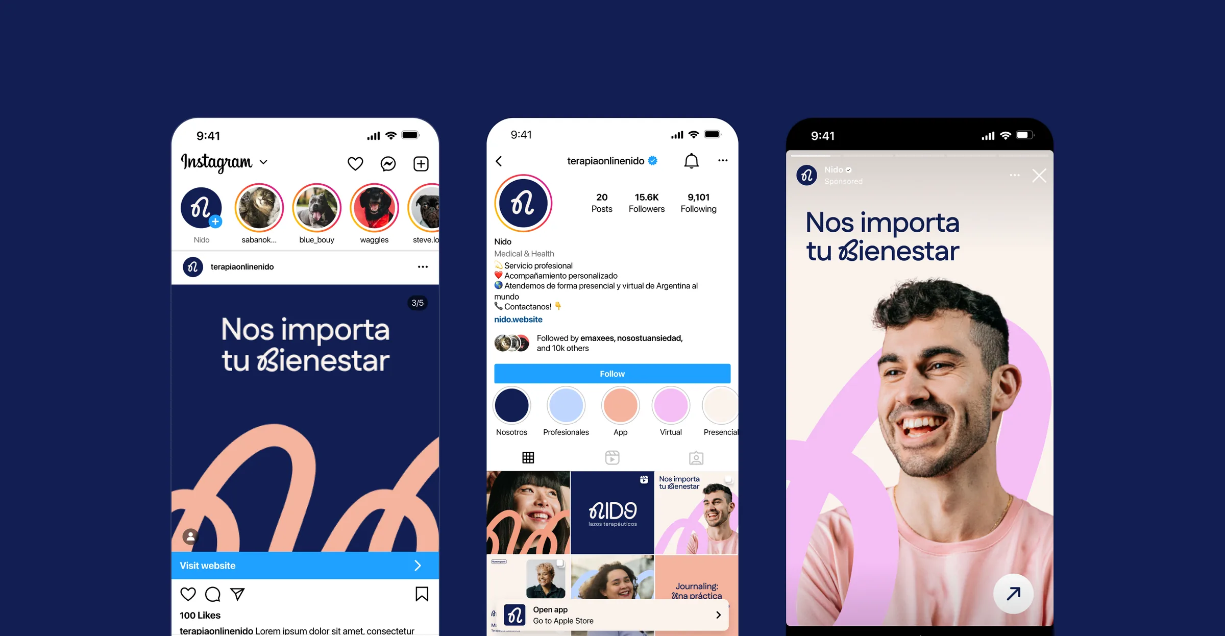 NIDO social media